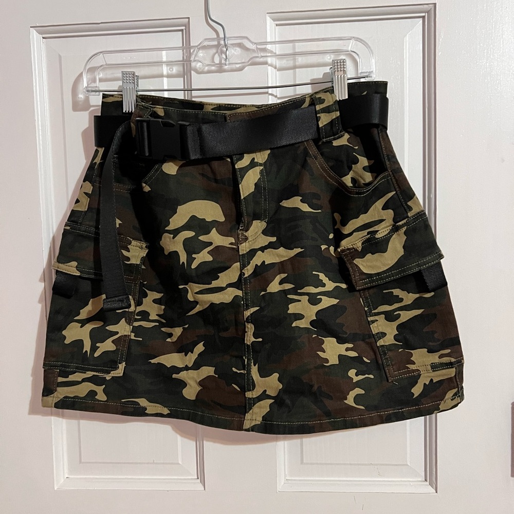 camo skirt